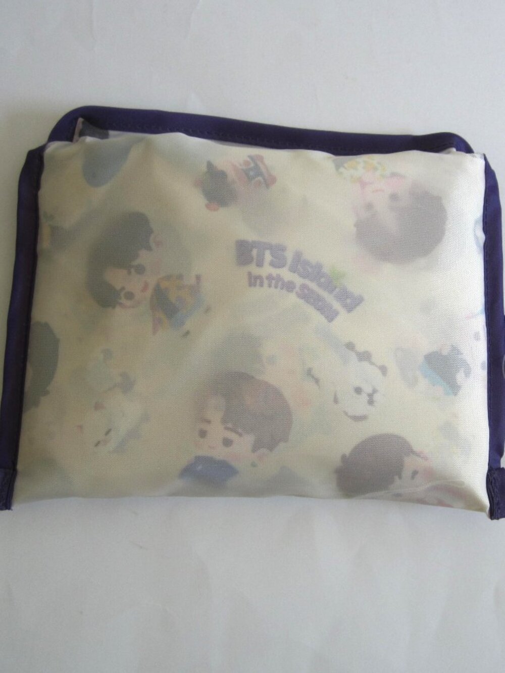 BTS Korean Boy Band Singer Band Reusable Shopping Bag NEW - Picture 4 of 12